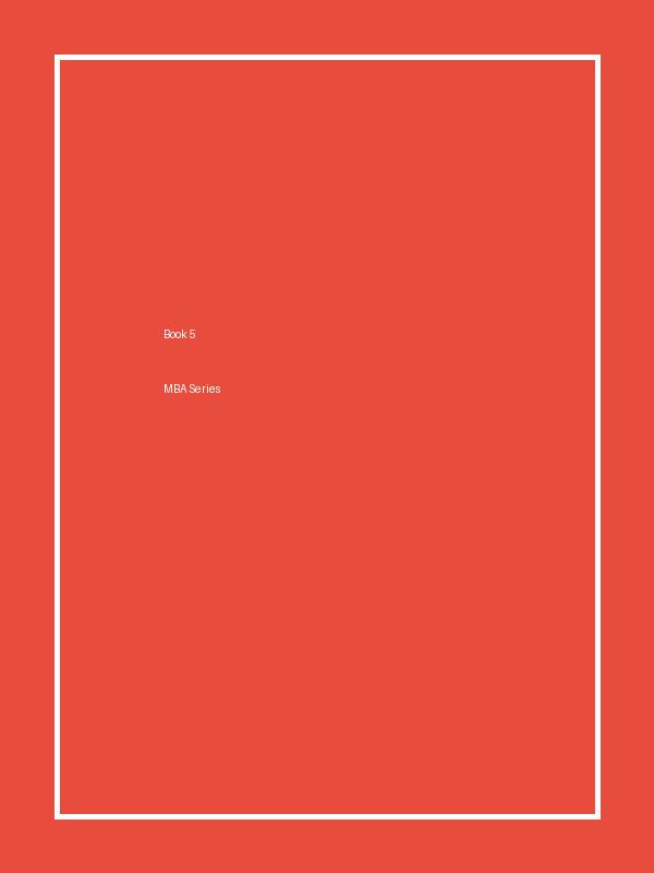 Book 5: Leadership & Team Building